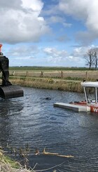 Uitbaggeren Thesingermaar